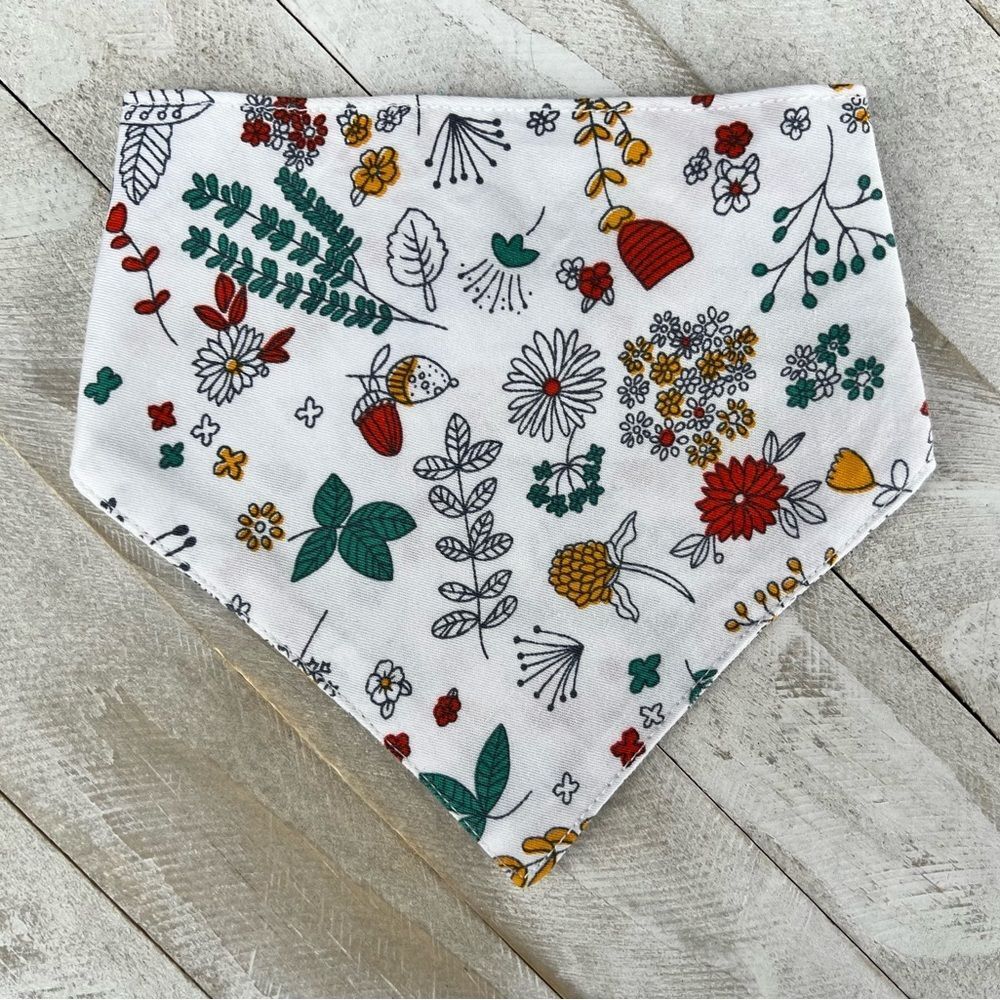 Floral print bandana size small